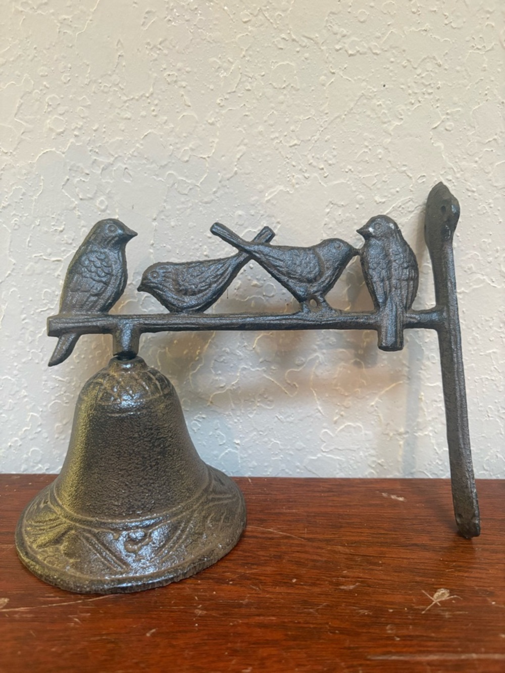 Vintage Cast Iron Bird Bell